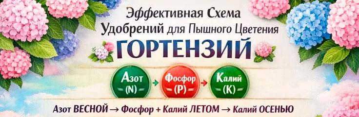 Чем подкормить гортензию метельчатую: с весны по осень